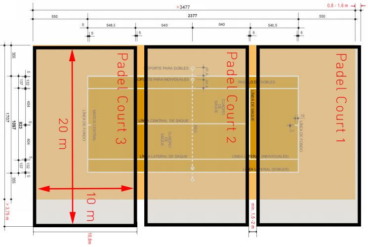 Layouts for Padel Clubs Padel Courts Construction Company